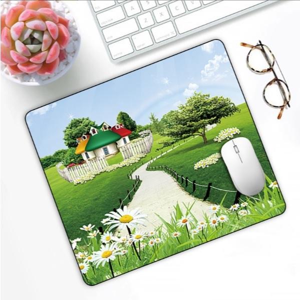 Lót Chuột Phong Cảnh Hữu Tình Kích Thước 210*260*2(mm)