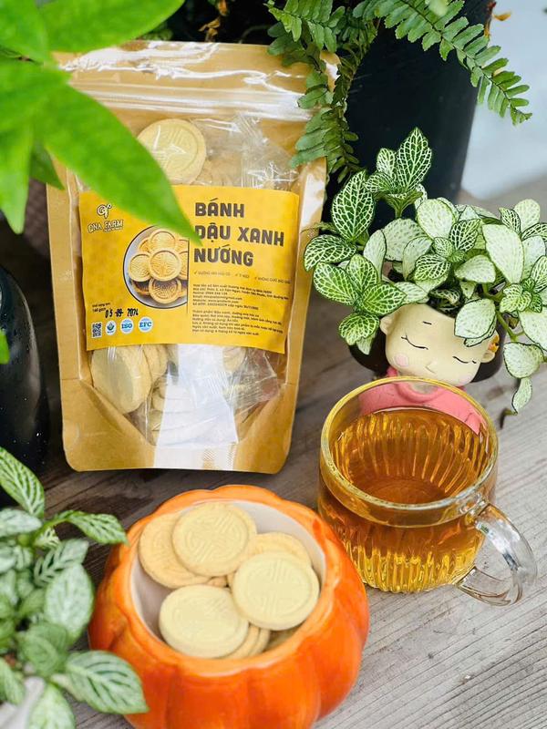3 gói bánh đậu xanh hữu cơ, ít đường - Đặc sản Quảng Nam 4
