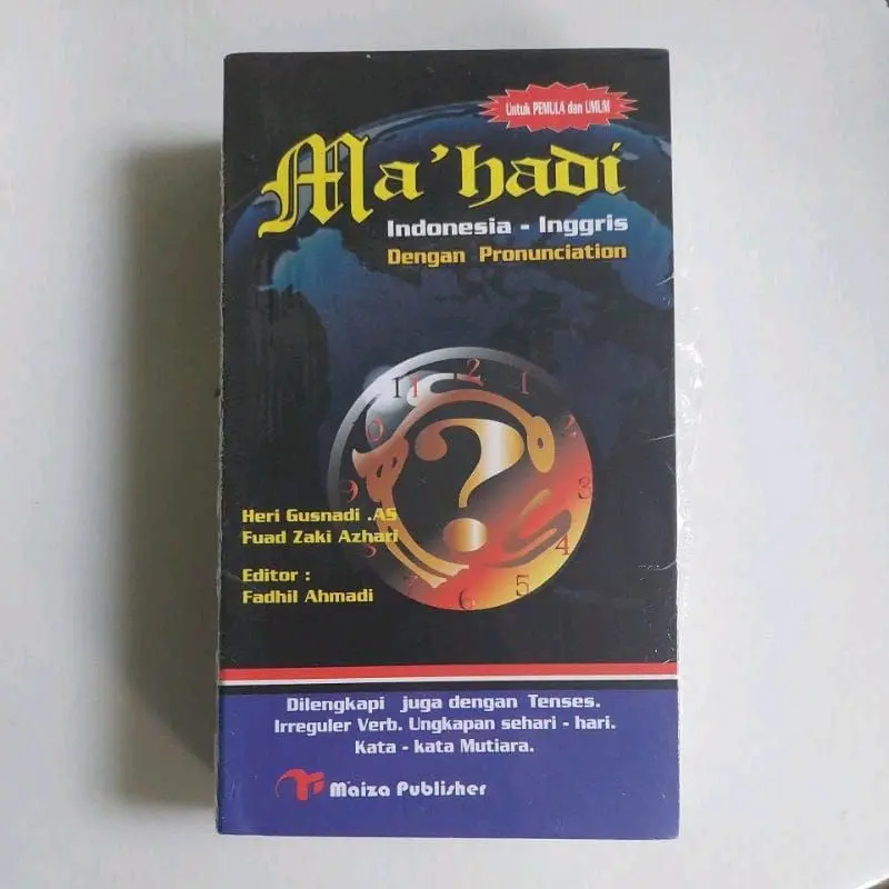 Ma'hadi kamus saku softcover | kamus Mahadi Arab dan inggris edisi revisi 2024 1