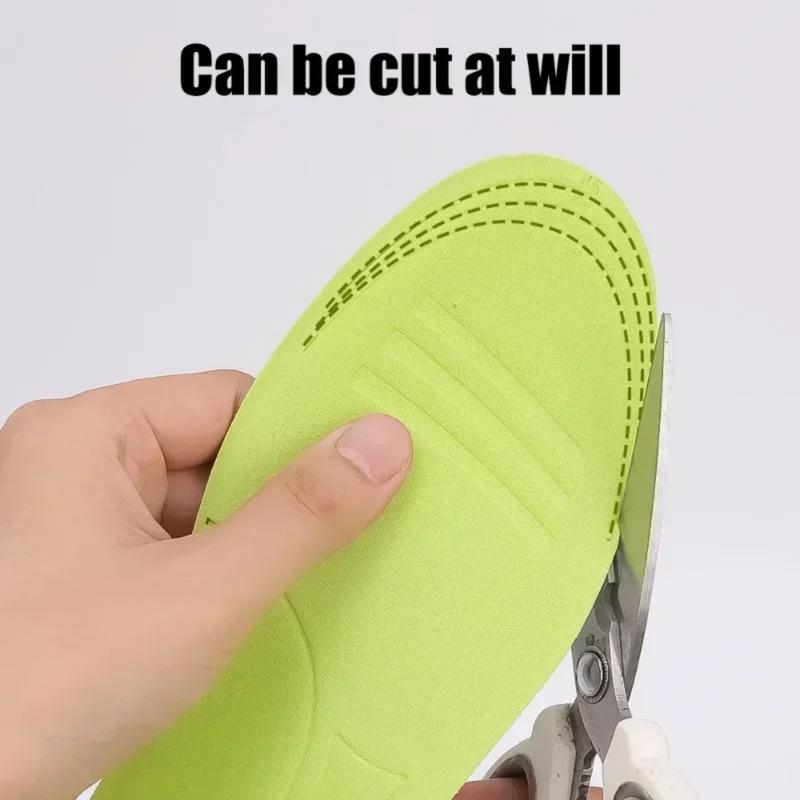 Unisex Soft Memory Foam Orthopedic Insoles Deodorizing Insole for Shoes Sports Absorbs Sweat Soft Antibacterial Shoe Accessories 5