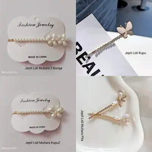 Jepit Rambut Pin Set Korean Style Hair Clip 1pcs Gold