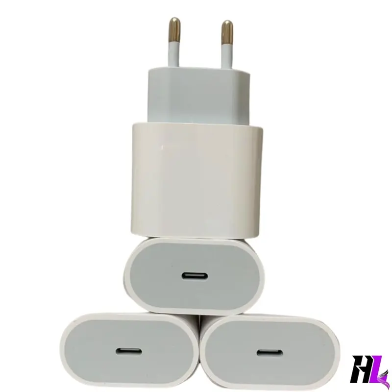 Bộ Sạc nhanh 20W [Củ trắng Chân Tròn + Cáp sạc] cho tất cả các dòng của nhà táo. Từ 8-14prm. Phụ Kiện Sạc điện thȯại Typ.e-c, không nóng máy, an toàn ổn định dành cho điện thȯại Full hộp cusac  20w 3
