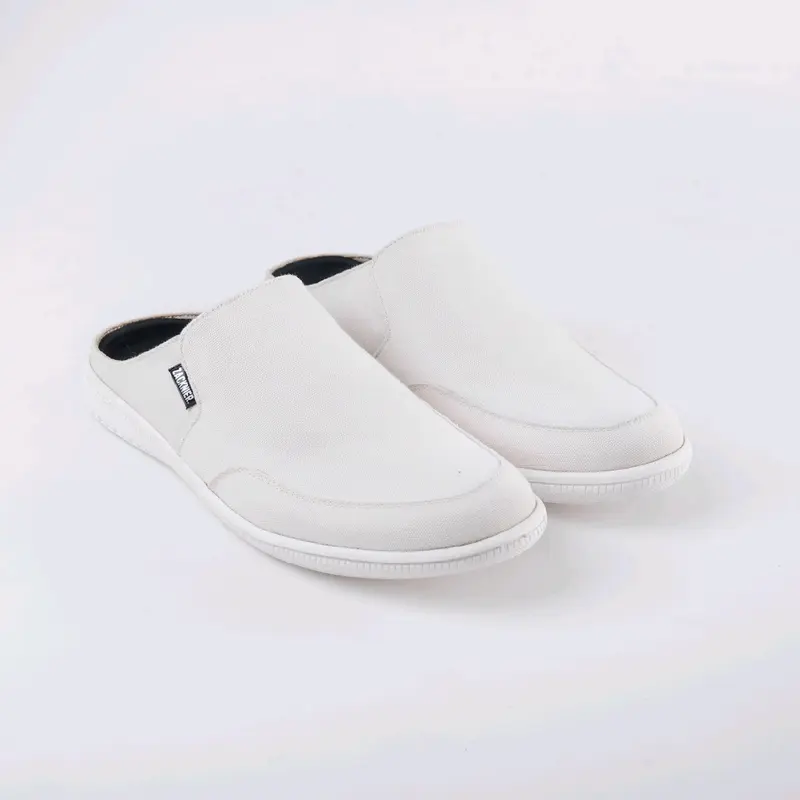 Sepatu Sandal Bustong Casual Shoes Pria Sendal Selop - Bahan Jeans Berkualitas, Sol TPR Anti-Slip, Empuk dan Fashionable 6