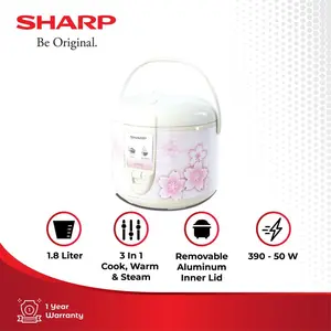 Sharp Rice Cooker KS-R18MS-PK 1.8 Liter