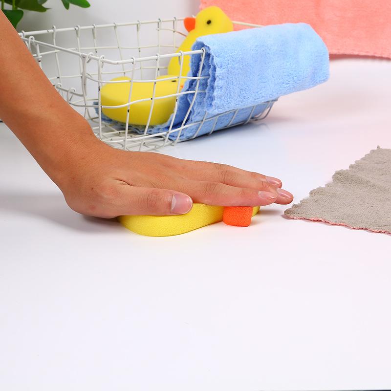 Product Introduction of Baby Bath Sponge Children Animal Shape Sponge Wipe Newborn Cartoon Duck Bath Towel Baby Supplies Bath Baby Stuff Sponge Newborn 3