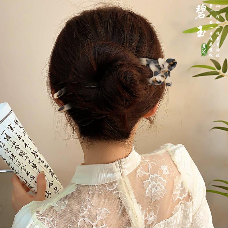Ghim Cài Tóc, Hình Chữ U, Dây Buộc Tóc Nữ, Kẹp Tóc Càng Cua, Kẹp Tóc, Kiểu Hawksbill, Kiểu Kẹp Tóc, Có Chi Tiết Nơ Women 2