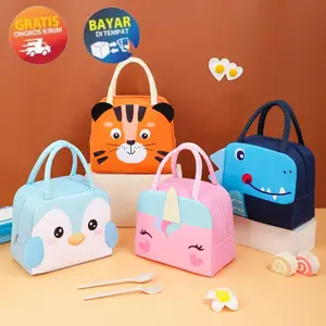 KP133 - TAS BEKAL MAKANAN ANAK LUNCH BAG TEMPAT BEKAL ANAK TEMPAT PENYIMPANAN MAKANAN TAS LUNCH BOX