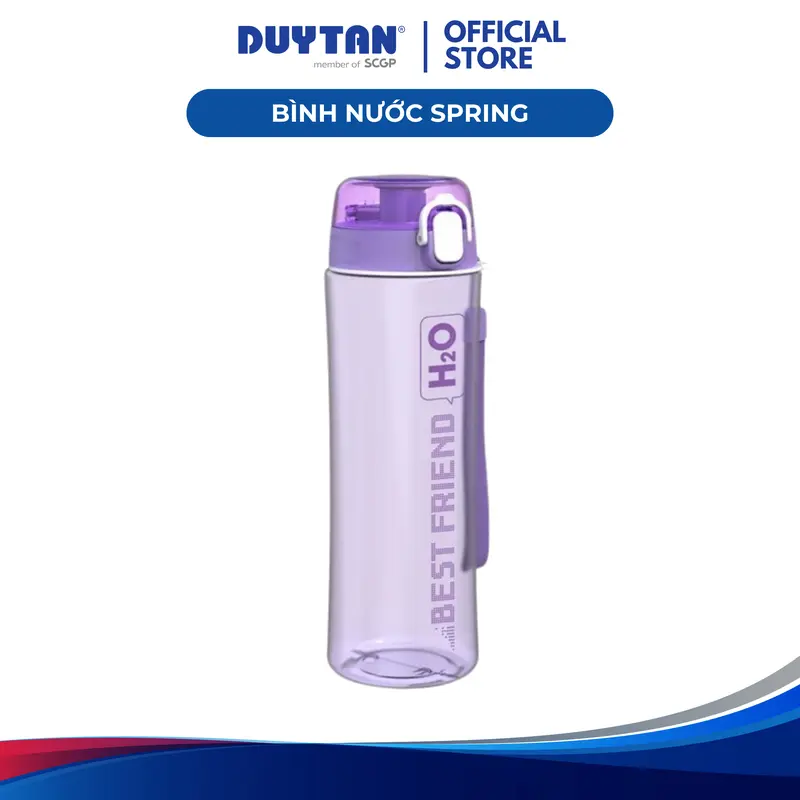 Bình nước Spring 500 - 700ml  DUY TÂN nhựa PP, có quai xách (974 - 975) 0