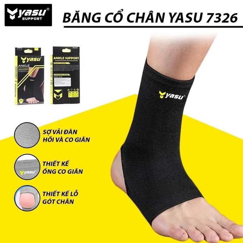 Băng cổ chân, bó gót chân Yasu 7326 ( 1 Chiếc ) 0