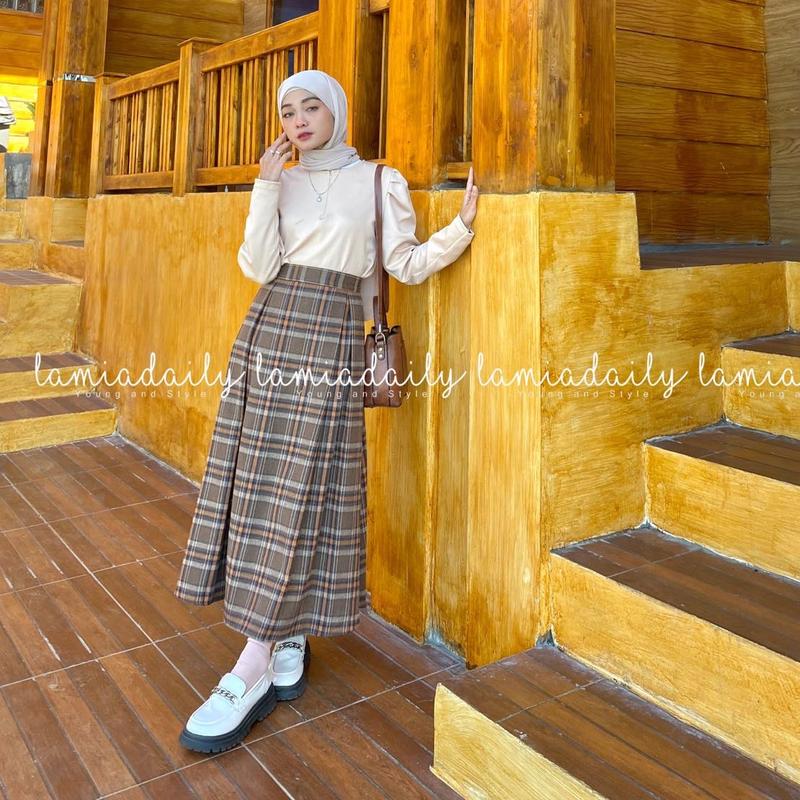 Lamiadaily DALMI  Skirt Wanita rok mayung 3