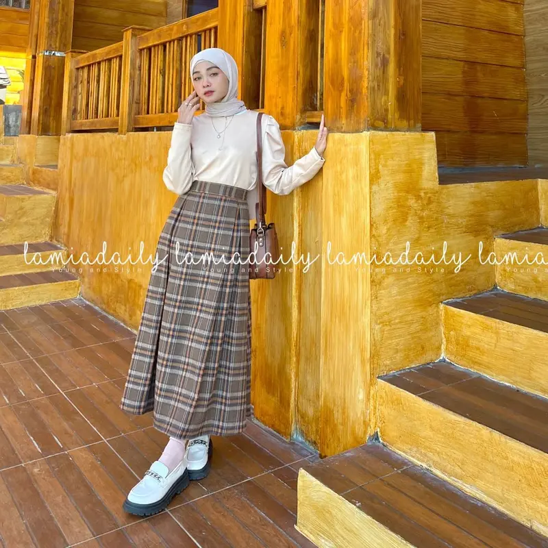 Lamiadaily DALMI  Skirt Wanita rok mayung 3