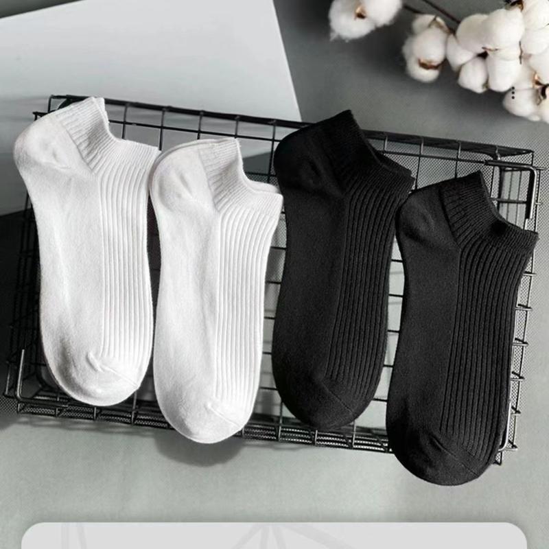 Product Introduction of 👔 "Men's Korean Style Crew & No-Show Socks | All-Season Trendy Short Socks | Moisture-Wicking & Anti-Odor Socks for Students & Professionals!" 👔 1