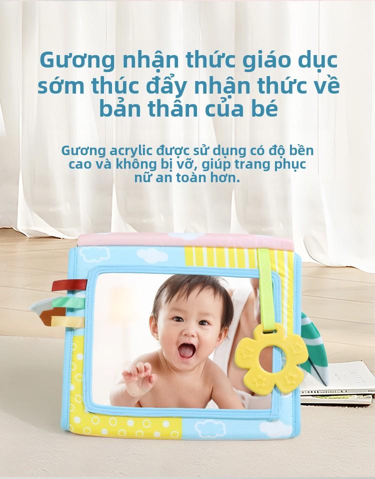 Product Introduction of Lịch Để Bàn, Aipinqi, Sách Vải, Để Huấn Luyện Đầu Lên Cho Bé Gương Vui Nhộn Khai Sáng Màu Sắc, Hàng Mới Về Năm 2025, Còn Hàng, Bán Chạy 7