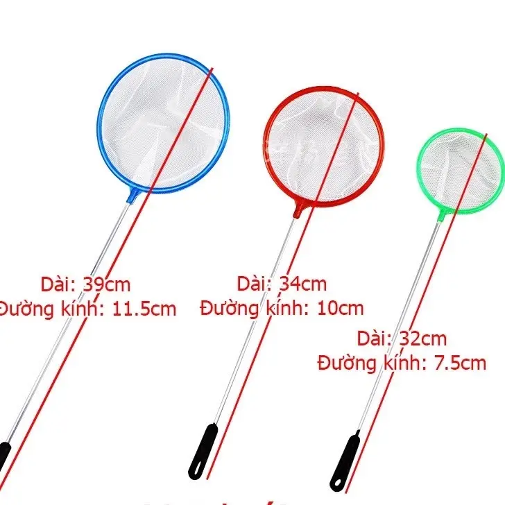 Vợt mini bắt cá các loại , vợt cá nhỏ dễ bắt cá
