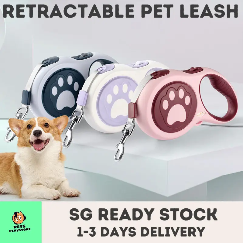 Retractable Pet Leash 5Meters For Small Medium Dogs Cat Nylon Rope Dog Leash Cat Leash Cute Style