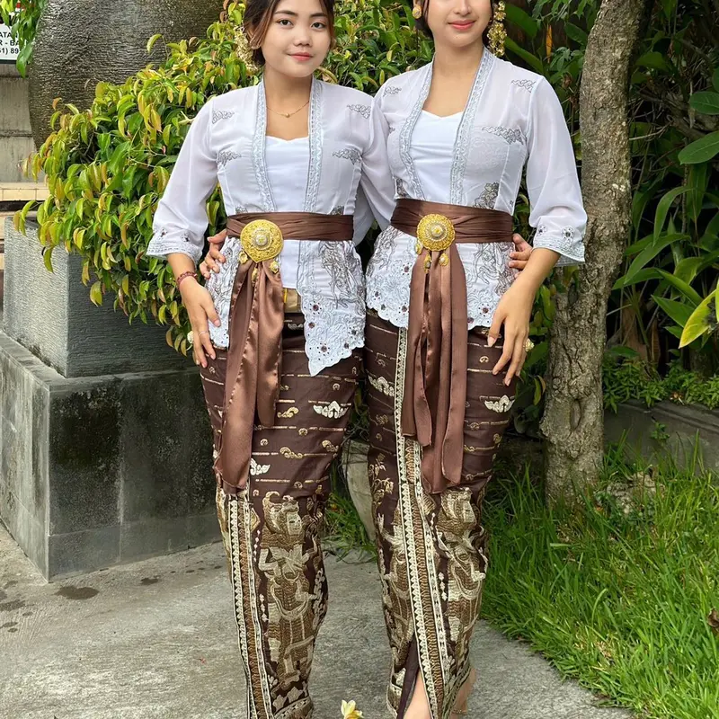 KAMEN JADI BORDIR MOTIF WAYANG FULL STRAIT 8