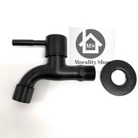 Gambar Kran air tembok Stainless 304 Minimalis Hitam 21BL-Kran stainles F35 dari Dunia Acc shop Kota Administrasi Jakarta Utara 1 Tokopedia