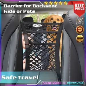 Vastsee Pagar Pembatas Anjing Mobil Elastic Mesh Fence Pet 3 Layer - YG05
