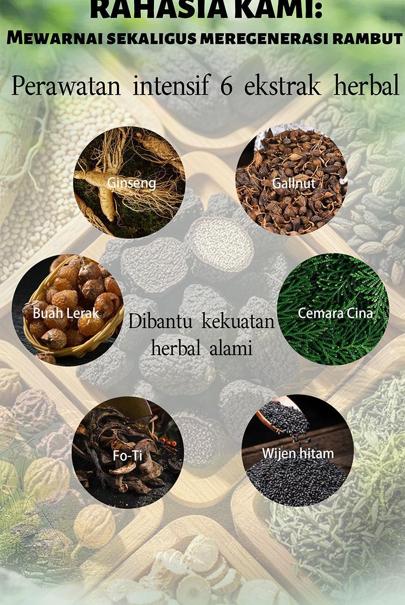 Product Introduction of 【Fajazz】【COD】Pewarna Rambut Beli 5 Gratis 1 Masker Rambut=160ML, Pewarna Rambut Alami, 2 in 1 Pewarna dan Perawatan, Pewarna Rambut Unisex, Pewarnaan Cepat, Cocok untuk Rambut Putih 14