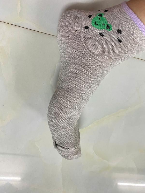 Tất ngắn nam nữ vớ chân cổ ngắn hình gấu Ngẫu Nhiên phong cách Ulzzang Hàn Quốc chất mịn chống hôi chân TC01 Haley Menswear 6