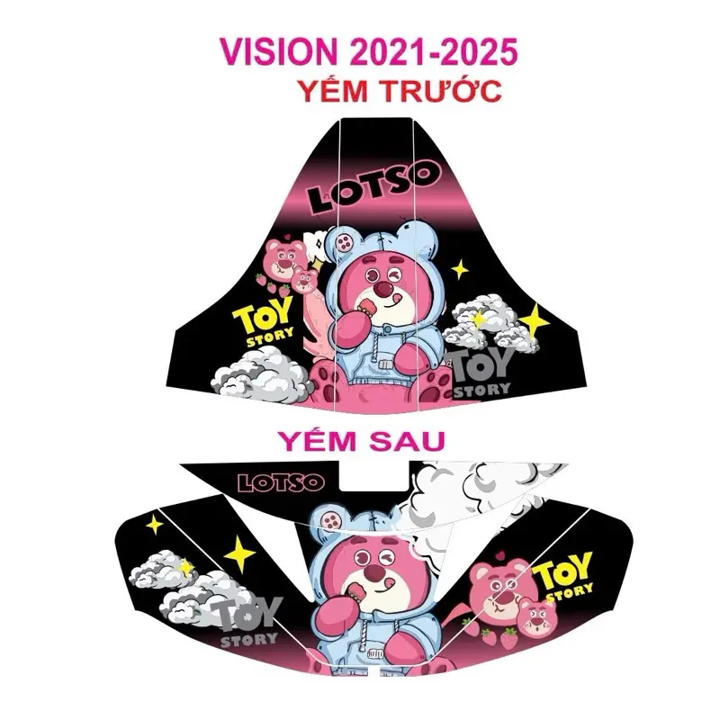 Tem dán yếm nhám vision2020-> 2025