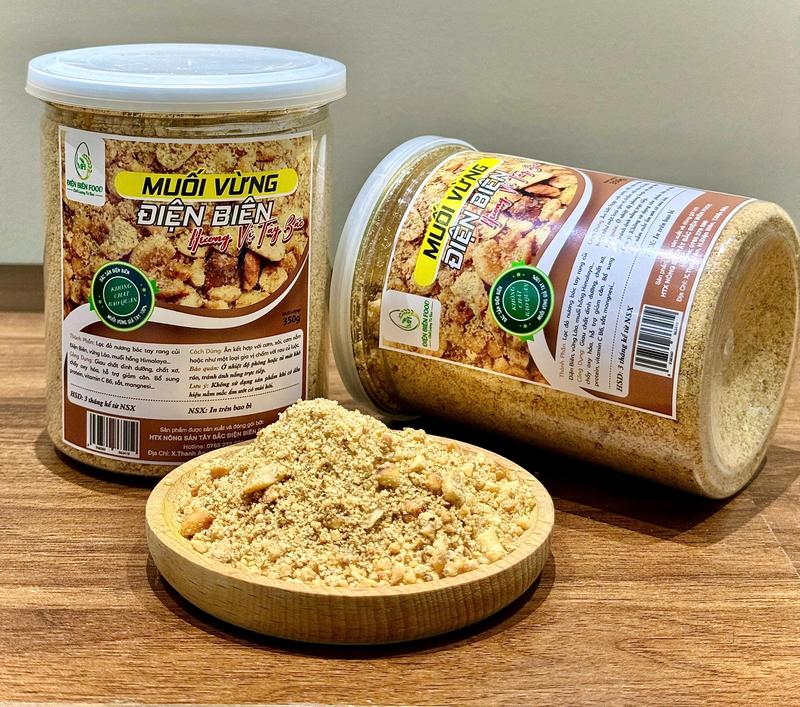muối lạc vừng rang củi dã tay 100 % hũ 350g thơm hơn - ngậy hơn - ngon hơn