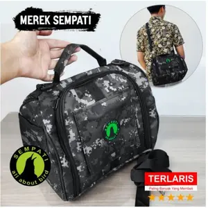 TRAVEL POUCH SUGAR GLIDER TAS TRAVEL CAGE MINI UNTUK BAWA SANGKAR BURUNG HAMSTER (GOJEK)