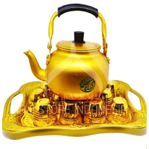 teko set nampan & gelas cucing/zam-zam