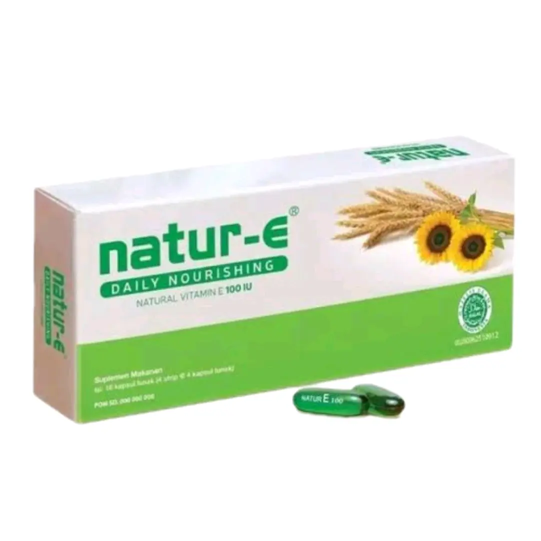 NATUR E 100 IU, 300 IU, WHITE, ADVANCED [PERBOX ISI 16 KAPSUL]