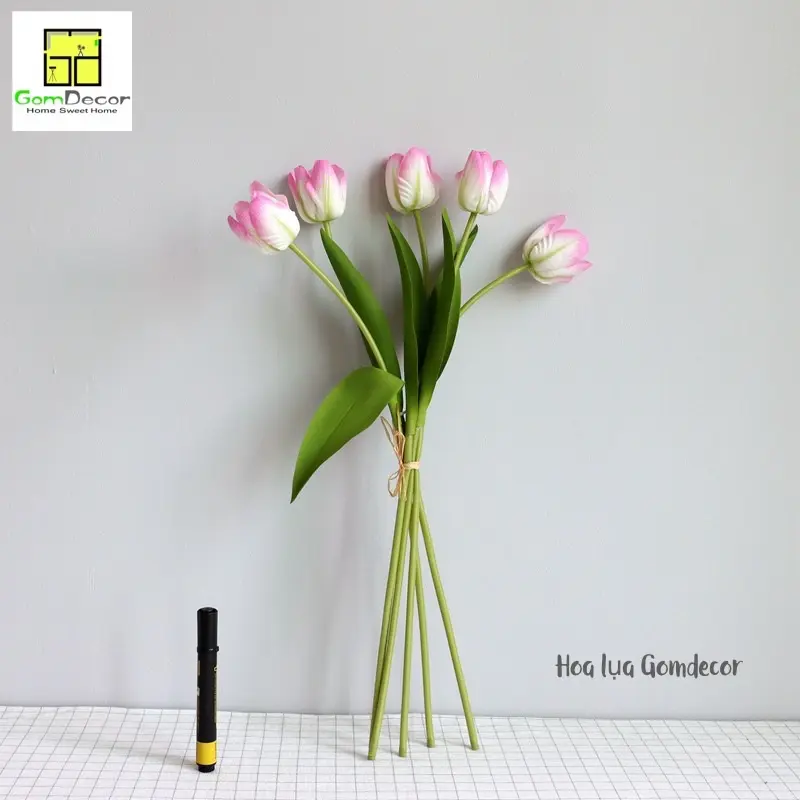 Hoa tulip cao su hoa tulip giả hoa lụa đẹp cao cấp, tulip lụa, tulip giả, hoa tulip, hoa giả cao cấp, hoa lụa đẹp, hoa lụa cao cấp, hoa giả đẹp 3