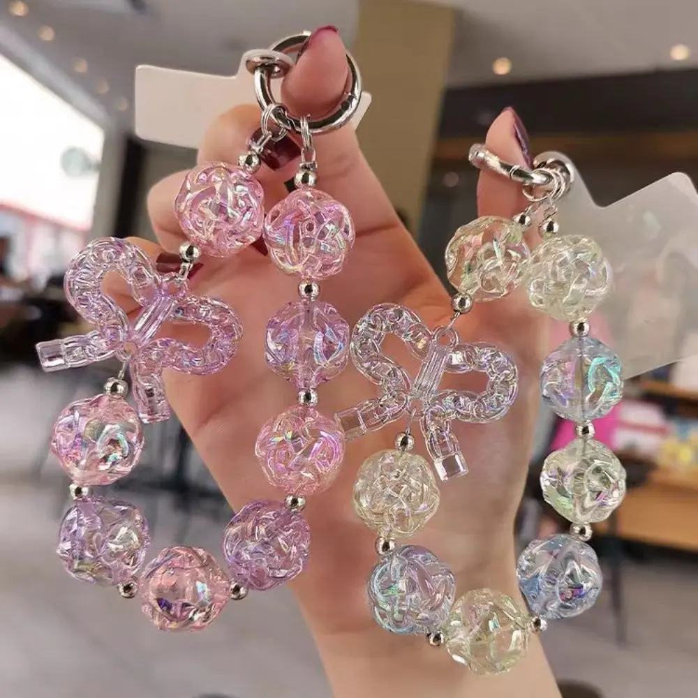 Hot Sale Hanging Cord Mobile Phone Strap Anti-lost Colorful Phone Charm Rope Bowknot Universal Mobile Chain Lanyard Bag