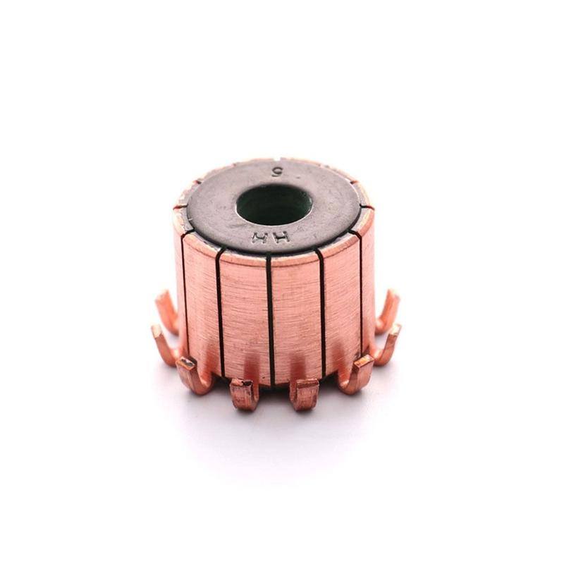 Product Introduction of Replacement 23*8*19.5mm/0.91*0.31*0.76" Electric Motor Commutator Copper 12 Gear Teeth OD Copper Wire Feeder Commutator Home Appliances 14