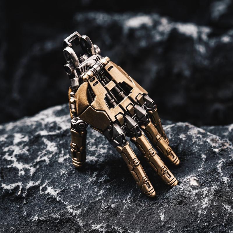 Mechanical Hand Pendant. Movable Finger Joints. Robot Hand Charm ...