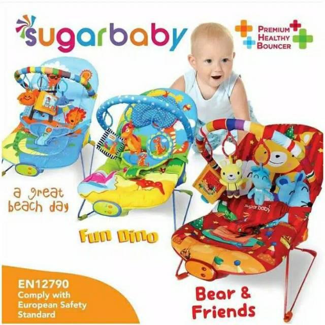 Bouncer Sugar Baby My Rocker Premium 3 STAGE - 3 Recline Sugarbaby My ...