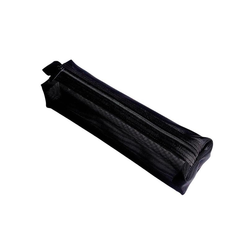 Product Introduction of Túi Đựng Mỹ Phẩm Lưới, Màu Đen, Túi Cầm Tay Cầm Tay Thích Hợp Đựng Cọ Và Son Môi, I1Y0 15