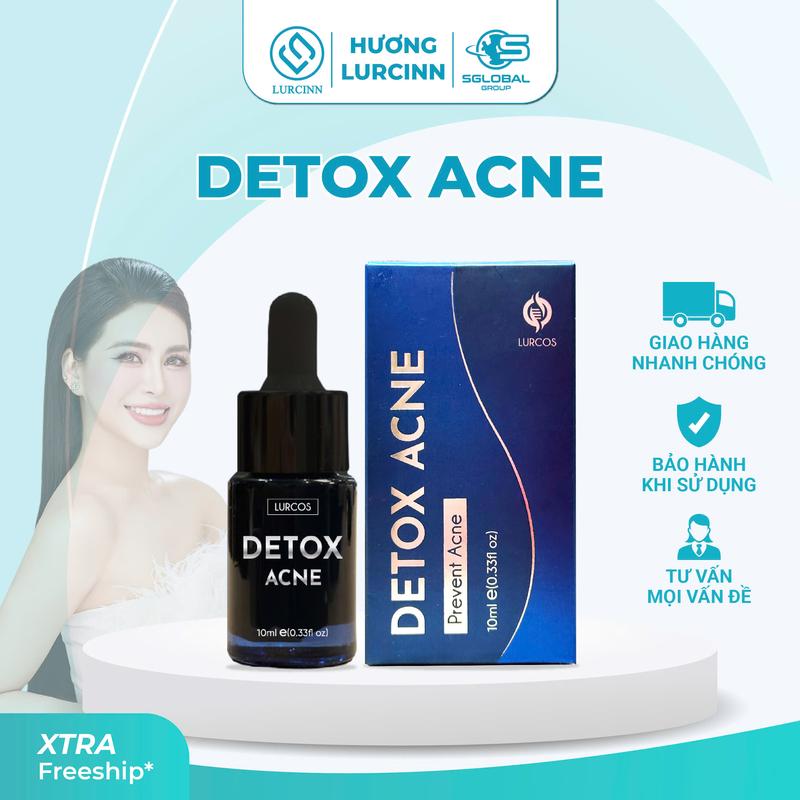 Serum  Làm Đẹp Da  Chăm Sóc Da Mụn  Giảm Thâm  Lurcinn Deto Lurcos Skincare cho Phụ Nữ   Việt Nam Women