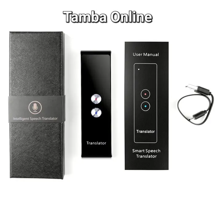 PROMO - T8 PORTABLE SMART VOICE TRANSLATOR REAL TIME 40 LANGUAGES