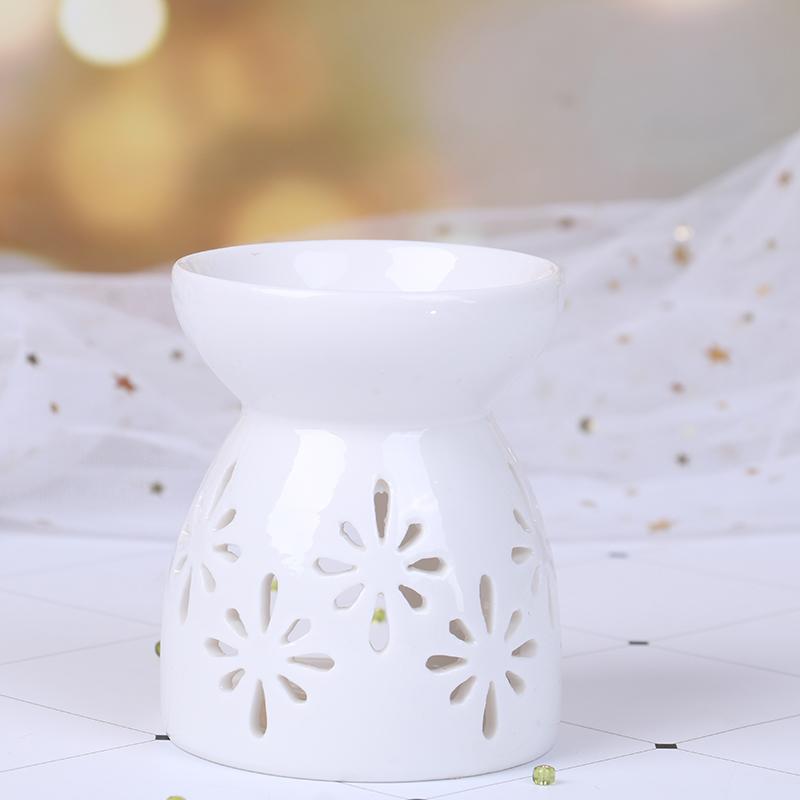 Product Introduction of [TUNI]  Ceramic Essential Oil Lamp Aroma Burner Aromatherapy Candle Fragrance Holder 29