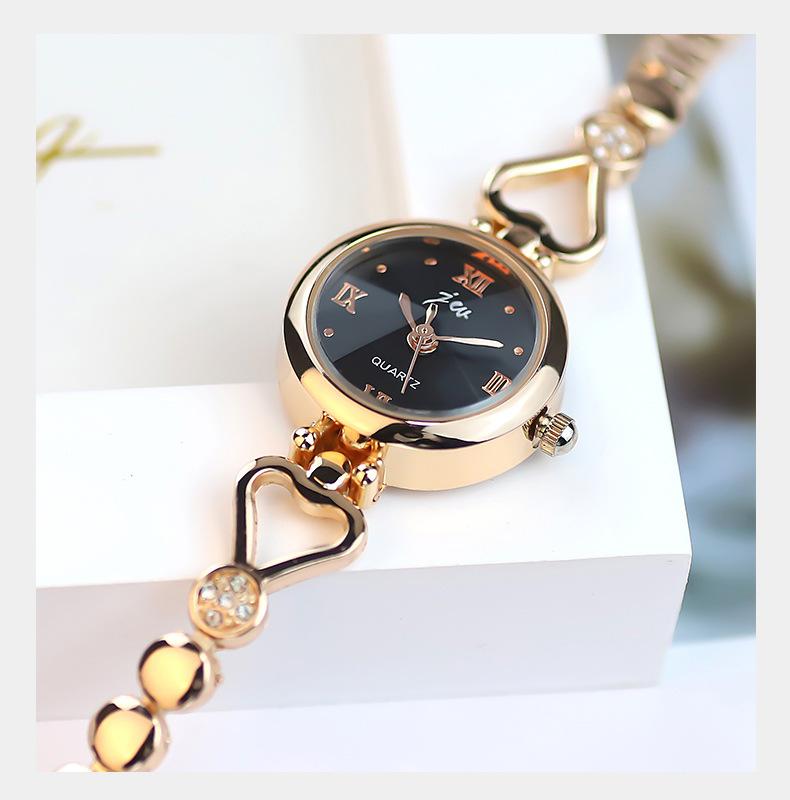 Product Introduction of Fashion New Watch Women's Watch Steel Band Student Watch Bracelet Electronic Fashion Simple Temperament Quartz Watch Love Watch Birthday Watch Couple Watch Wedding Watch Party Watch @ 223 # 6