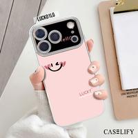 Gambar CASELIFY Luxe Glass case untuk iphone 11 12 13 14 15 16 17 air pro max plus casing Lucky smile - LUCK01LG, Iphone 11 Pro dari CASELIFY Kota Administrasi Jakarta Barat 3 Tokopedia