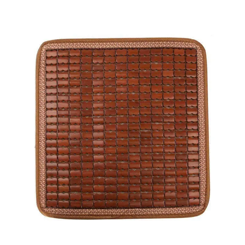 Product Introduction of Chiếu lót ghế xe ô tô, ghế văn phòng, ghế ngồi bằng tre trúc kích thước 45x45cm 2