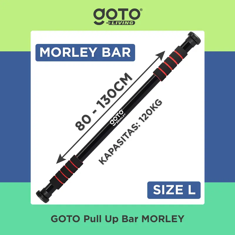 Goto [COD] Morley Alat Fitness Pull Up Bar Gym Dinding Pintu Olahraga Rumah 6