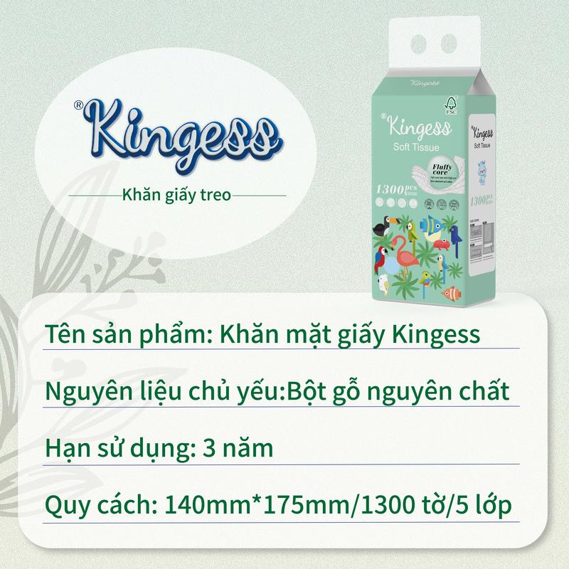 (HN_HCM) Combo 12 Bịch Giấy Rút Treo Tường NHà KINGESS 5 Lớp khangi  ay tietkiem giấy  vệ 3
