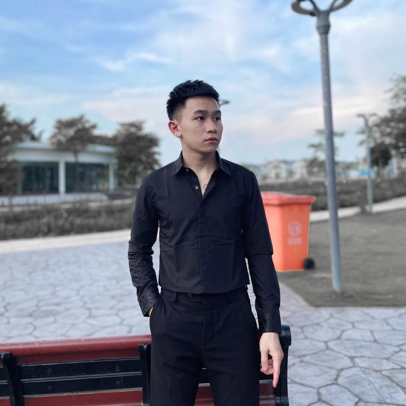 ÁO SƠ MI HOẠ TIẾT HOA VĂN CỔ ĐEN VIỀN LỤA CHẤT LIỆU NẾN, THẤM HÚT TỐT, THOÁNG KHÍ PHÙ HỢP MỌI LƯỚI TUỔI LUXURY 3