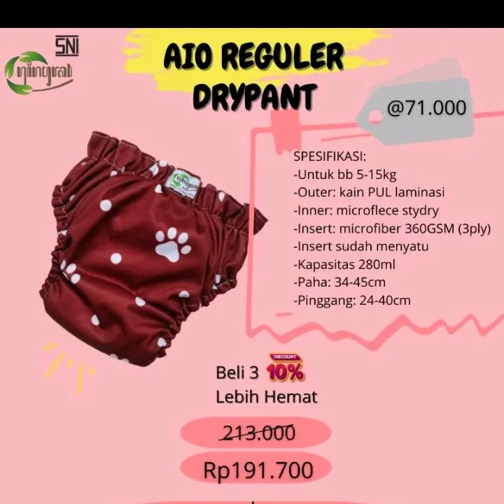NINGRAT DRYPANT REGULER