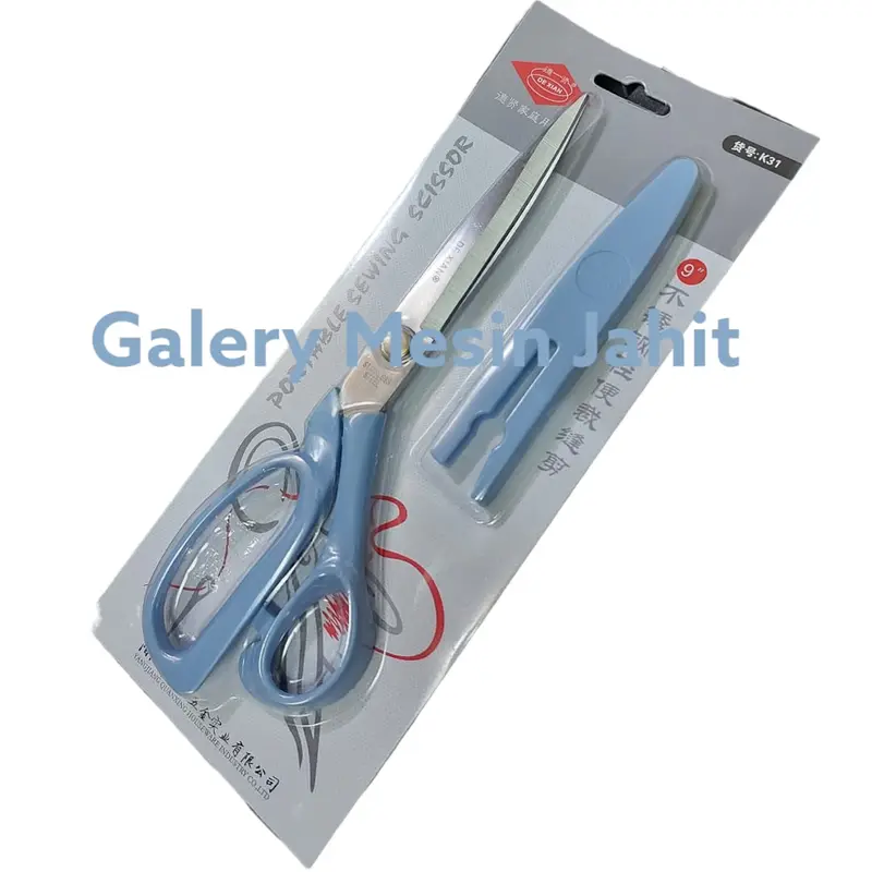 alat potong - gunting potong kain kain merk de xian type k31 9" 4
