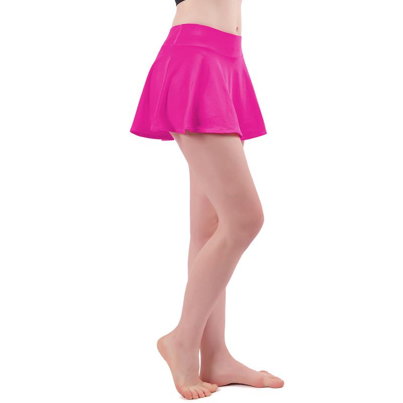 Fake Two-Piece Nude Feel Yoga Culottes Women's Summer Quick-Drying Running Fitness Tennis Skirt Training Sports Short Pants 4