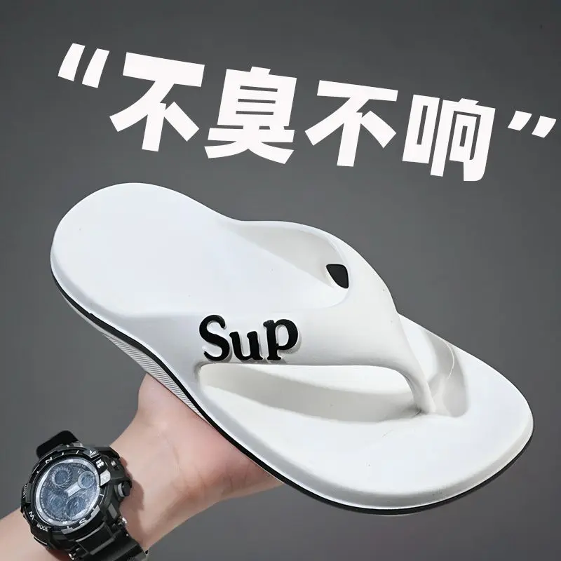 Dép Xỏ Ngón Nam, Bền, Đế Mềm, Dày, Không Trơn Trượt, Nhẹ, Thích Hợp Cho Mùa Hè, Sử Dụng Trong Nhà, Phòng Tắm, Ngoài Trời Và Đi Biển