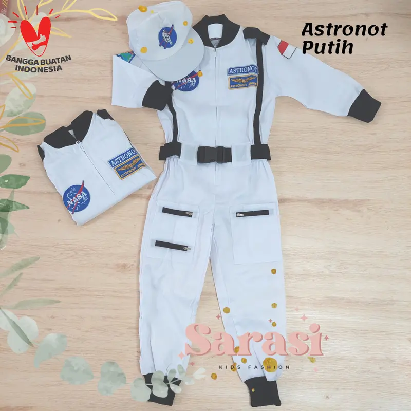 Baju astronot kostum astronot pakaian luar angkasa baju profesi anak 1