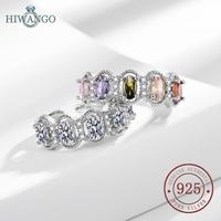 Gambar HIWANGO Cincin Zirkon Warna-warni Perak 925 Untuk Fashion Wanita - Putih dari HIWANGO Kab. Gresik 1 Tokopedia